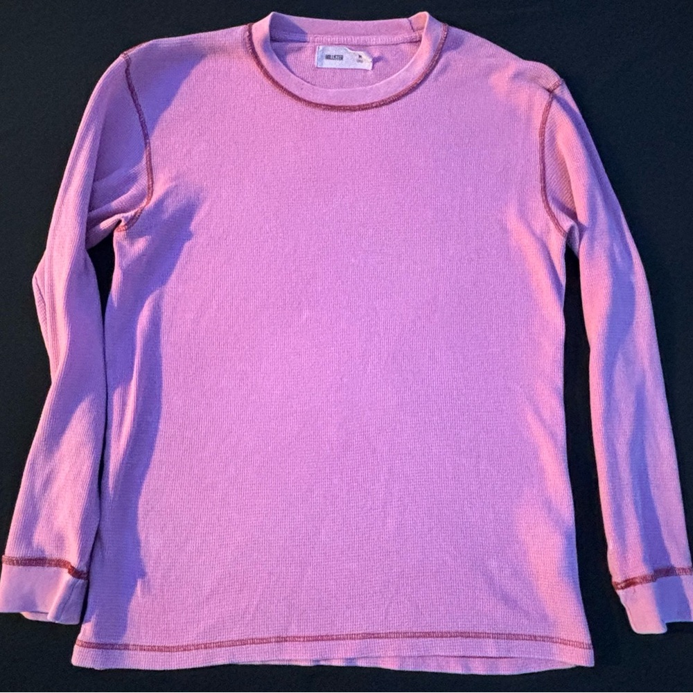 Hollister pink long sleeve